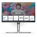 Monitor Consumer AOC Q27U3CV, 27", 2560 x 1440 pixeli, Black, 3 ani Garantie