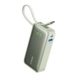 Acumulator extern Anker Nano 10000 mAh 30W cablu USB-C verde