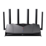 BE6500 Dual-Band Wi-Fi 7 Gaming Router SPEED: 688 Mbps at 2.4 GHz + 5765 Mbps at 5 GHz SPEC: 6× external Antennas, 2.0 GHz Quad-Core CPU, 1*2.5 Gbps WAN port + 1*2.5 Gbps LAN port + 3*1 Gbps LAN ports, 1*USB 3.0 Port, MLO, 4096-QAM, OFDMA, HE160 on 5GHz FEATURE: