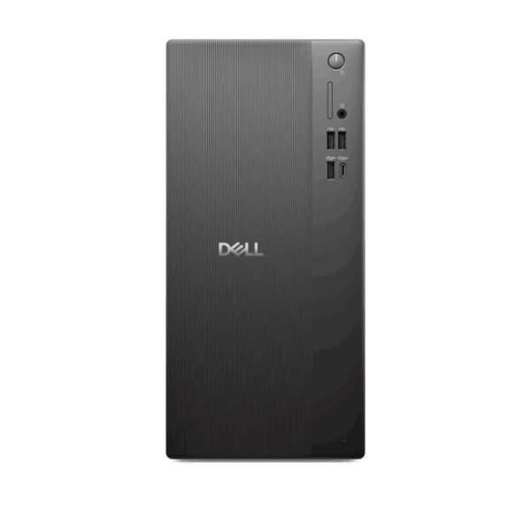 Desktop ConsumerDELLECT1250 cu procesor Intel Intel Core i3 14100 pana la 4.7 GHz, 8 GB DDR5, 512GB None, Intel UHD Graphics 730, Linux, Negru, 3 ani Garantie