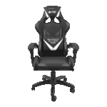 Scaun gaming FURY AVENGER L, material piele ecologica+polyester, reglabil pe inaltime, greutate maxima suportata 150 kg, inaltime scaun reglabil 46.5 - 56.5 cm, spatar ajustabil 180°, dimensiuni roti 60mm,  echipat cu piston cu gaz clasa 3, manere 4D, negru