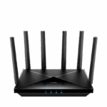 CUDY Router BE6500 2.5G Dual Band Wi-Fi 7, Chipset Broadcom, standard 802.11be/ax/ac/a/b/g/n, 5764Mbps la 5GHz + 688Mbps la 2.4GHz, 1 x 2.5Gbps WAN Port, 4 x porturi 10/100/1000Mbps, 6 x 5dBi antene fixe, WiFi router/AP/ Repeater/WISP Mode, PPTP/L2TP/OpenVPN/WireGuard, MLO, MU-MIMO, Guest network