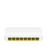 CUDY 8-Port 10/100 Mbps Desktop Switch, 8 10/100M RJ45 Ports, Loop Detection, Desktop Plastic Case, Power Saving, Plug & Play, Wall-Mount