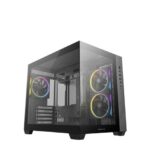 Carcasa DEEPCOOL CG330 3F, Mid Tower, Black