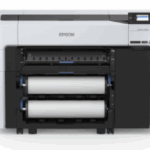 EPSON SC-T3700D 24" TECHNICAL PRINTER, 6culori, Photo Black [350ml, 700ml], Matte Black [350ml, 700ml], Cyan [350ml, 700ml], Yellow [350ml, 700ml], Magenta [350ml, 700ml], Red [350ml, 700ml], Rezolutie printare: 1.200 x 2.400 DPI, Formate hartie: 17" (43.2 cm) Roll, 24" (61.0 cm) Roll, Custom width