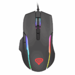 Mouse Gaming GENESIS Xenon 220 G2, 12800 DPI, negru