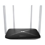 AC1200 Wi-Fi 4G LTE Router, Build-In 150Mbps 4G LTE Modem SPEED: 300 Mbps at 2.4 GHz, 867 Mbps at 5 GHz, 4G Cat4 150/50 Mbps SPEC: 2× External Detachable LTE Antennas, 2× External Fixed Wi-Fi Antennas,  3× 10/100 Mbps LAN Ports, 1× 10/100 Mbps WAN/LAN Port, FDD- LTE (B1/B3/B5/B7/B8/B20/B28),