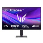 Monitor LG 23.8" 24G411A-B.AEU, Diagonal (inch): 23.8, Diagonal (cm): 60, Aspect ratio: 16:9, Panel: IPS, Resolution: 1920x1080, Refresh Rate: 144Hz, Response time GtG: 5ms, Brightness (max): 250 cd/m², Contrast (static) : 1500:1, Viewing angle: 178/178, Color Gamut Type: sRGB, Color Gamut Coverage