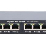 Extralink KRATOS  PoE Switch  7x Gigabit PoE 1x Uplink RJ45 Power Supply 24V 2.5A 60W