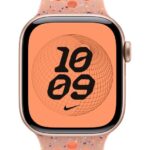 Apple Watch 42mm Alpenglow Pink Nike Sport Band - M/L