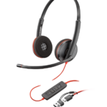 Casti Head-band HP Blackwire 3210, Cu fir, Negru