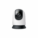 Pan/Tilt Home Security Wi-Fi Camera SPEC:2K (2304x1296), 2.4 GHz, Horizontal 360º FEATURE: Pan/Tilt, Smart Detection and Notifications (motion, person, baby crying), Motion Tracking, Sound and Light Alarm, Remote Control, Two-Way Audio, Voice Control (Works with Google Assistant, Alexa, and Samsung