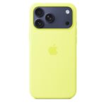 iPhone 17 Pro Max Silicone Case with MagSafe - Neon Yellow