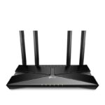 Router Wi-Fi 6 TP Link AX1800 Dual-Band, 4 antene externe, interfata  1 10/100/1000 Mbps RJ45 WAN Port, 4 10/100/1000 Mbps RJ45 LAN Ports, frecventa 2.4 GHz and 5 GHz, standarde wireless IEEE 802.11ax/ac/n/a 5 GHz, IEEE 802.11ax/n/g/b 2.4 GHz, compatbil EasyMesh