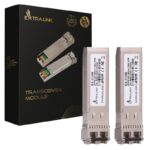 Extralink SFP28 25G 2-Pack  SFP28 Module  25Gbps LC/UPC Duplex 850nm 100m multi mode DOM