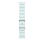 Apple Watch 49mm Ice Blue Ocean Band - Natural Titanium Finish