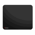 Mousepad Genesis Carbon 500 L Logo, material cauciuc + material textil, impermeabil, dimensiuni 400 x 330 x 2.5 mm, negru
