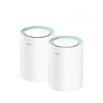 Sistem Mesh dual band wireless Gigabit Cudy ROUT-WLESS-M1300/2-CDY, 2.4/5 GHz, 867 Mbps, 120 m, 2 dispozitive