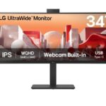 Monitor LG 34" 34BA85QE-B.AEU, Curvature: 3800R, Diagonal (inch): 34, Diagonal (cm): 86.7, Aspect ratio: 21:9, Panel: IPS, Resolution: 3440x1440, Refresh Rate: 60Hz, Response time GtG: 5ms, Brightness (max): 300 cd/m², Contrast (static) : 1000:1, Viewing angle: 178/178, Color Gamut Type: sRGB, Color