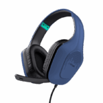 Casti Gaming Head-band Trust GXT 415B Zirox, Wired, Albastru