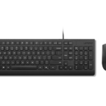Lenovo Essential Wired Combo Black US Euro. Keyboard form factor: Full-size (100%), Connectivity technology: Wired, Device interface: USB. Cable length: 1.8 m. Recommended usage: Universal. Product colour: Black. Mouse included