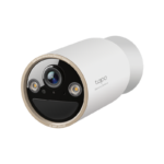 Wire-Free Indoor/Outdoor Security Camera SPEC:4K UHD (3840x2160), H.265/H.264 Supported, 16x UHD Digital Zoom, 2.4/5 GHz Dual Band Wi-Fi, 10000mAh Rechargeable Lithium-ion Battery FEATURE: 300 days battery life, AI Detection and Notifications (motion, people, pets, cars), Color Night Vision, Sound