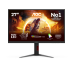 Monitor AOC 27" U27G4XM, Diagonal (inch): 27, Diagonal (cm): 68, Aspect ratio: 16:9, Panel: Fast IPS, Resolution: 3840x2160, Refresh Rate: 160Hz, Response time GtG: 1ms, Brightness (max): 1200 cd/m², Contrast (static) : 1000:1, Contrast (dynamic): 80M:1, Viewing angle: 178/178, Color Gamut Type