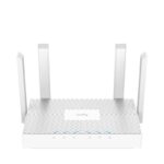 CUDY AC1200 Gigabit Dual Band Wi-Fi Router, Chipset MediaTek, 3 × 10/100/1000Mbps RJ45 Ports, 4 x 5dBi fixed antennas,  WiFi router/AP/ Repeater/WISP Mode, 802.11ac/a/b/g/n, 867Mbps at 5GHz + 300Mbps at 2.4GHz, DDNS, WiFi Schedule, IPv6,  WPS,WPA3, IPTV, WOL, TR069/TR098/TR111/TR181, Cudy APP