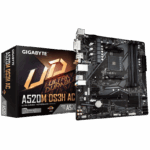 Placa de baza Gigabyte A520M DS3H AC, Socket AM4, DDR4, Micro-ATX