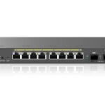 Switch EnGenius Managed / stand-alone Desktop 8-port GbE 130W cu 2 antene SFP