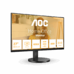 Monitor AOC 27" U27B3CF, Diagonal (inch): 27, Diagonal (cm): 69, Aspect ratio: 16:9, Panel: IPS, Resolution: 3840x2160, Refresh Rate: 60Hz, Response time GtG: 4ms, Brightness (max): 350 cd/m², Contrast (static) : 1000:1, Contrast (dynamic): 20M:1, Viewing angle: 178/178, Colours: 16.7M, VESA