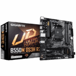 Placa de baza Gigabyte B550M DS3H R2, Socket AM4, DDR4, Micro-ATX