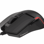 Mouse Gaming GENESIS Krypton 220, 6400 dpi, negru