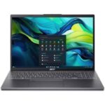 Laptop Consumer Acer Aspire 16 A16-71M-7155, cu procesor Intel Core Ultra 7 155U, 16'' IPS, 16 GB DDR5, 1 TB, Intel Graphics, Fara OS, 2 ani Garantie