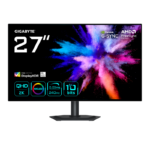 GIGABYTE GO27Q24G. Diagonala ecranului: 68,6 cm (27"), Rezoluția ecranului: 2560 x 1440 pixeli, Tip HD: Quad HD, Tehnologie ecran: OLED, Timp de răspuns: 0,03 ms, Raport de aspect nativ: 16:9, Unghi de vizualizare, orizontal: 178°, Unghi de vizualizare, vertical: 178°. Montare VESA, Reglare