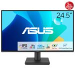 Monitor Asus 24.5" VA259HGA, Diagonal (inch): 24.5, Diagonal (cm): 62, Aspect ratio: 16:9, Panel: IPS, Resolution: 1920x1080, Refresh Rate: 120Hz, Response time MPRT: 1ms, Brightness (max): 300 cd/m², Contrast (static) : 1500:1, Contrast (dynamic): 3000:1, Viewing angle: 178/178, Color Gamut Type