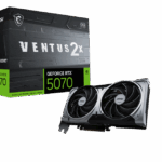 Placa video MSI GEFORCE RTX 5070 VENTUS 2X OC, 12GB GDDR7, PCI Express 5.0, 192bit