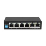 Extralink KRIOS  PoE Switch  4x Gigabit PoE/PoE+ 2x RJ45 Uplink Gigabit 60W