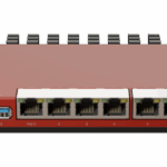 Router wireless Mikrotik L009UIGS-RM, porturi: 8x LAN1x SFP, porturi LAN/WLAN 8x 10/100/1000 Mbps, 1x 10/100/1000/2500 Mbps, procesor Dual- Core IPQ-5018 800 MHz, memorie 512 MB DDR3L, Negru - Rosu