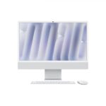 Apple iMAC 24" Retina 4.5k/ Apple M4 (CPU 8-core, GPU 8-core, Neural Engine 16-core)/16GB/512GB - Gigabit Ethernet - Silver - Magic Mouse - Magic Keyboard with Touch ID and Numeric Keypad - International English (2024) (CTO from MWUC3RO/A)