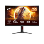 Monitor Gaming AOC C27G4Z2, 27", 1920 x 1080 pixeli, Black, Red, 3 ani Garantie