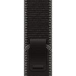 Apple Watch 49mm Black/Charcoal Trail Loop - M/L - Natural Titanium Finish
