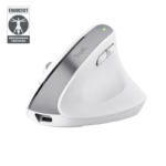 Mouse Wireless TRUST Bayo+, 2400 DPI, Alb
