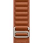 Apple Watch 49mm Terra Cotta Alpine Loop - Small - Natural Titanium Finish