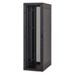 Rack de podea 19 Triton 22U 600x1000mm usa fata metal perforat panouri laterale/spate detasabile sectiuni pentru ventilatie activa, sectiuniacces cabluri sus/jos/spate, picioare reglabile IP20 negru