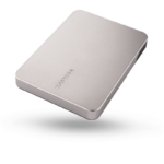 SSD extern TOSHIBA Canvio Flex, 4 TB, USB 3.x Gen 1, Argintiu