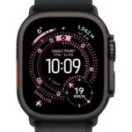Apple Watch 49mm Black Alpine Loop - Small - Black Titanium Finish