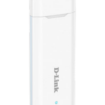 D-Link 4G LTE USB adapter DWM-222, USB 2.0 interface, microSD card for storage expansion, Integrated SIM card slot, up to 150 Mbps download, white