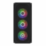 Carcasa FURY Shobo SH4F RGB, Mid Tower, Black