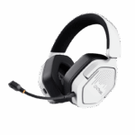 Casti Gaming Head-band Trust GXT 493W Carus, Wireless, Alb